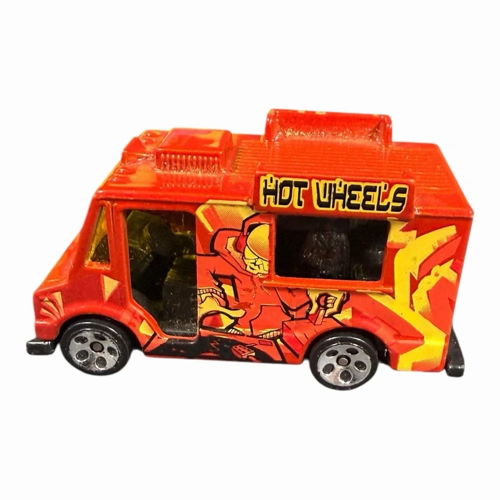 Vintage Hot Wheels 1983 Friburger Grill Food Truck, Diecast Toy Car Vehicle‎